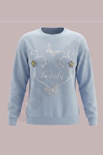 بلوز دخترانه گل و پروانه lovely
